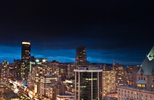 Vancouver skyline