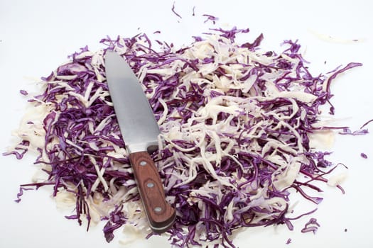 White and Red  Cabbage