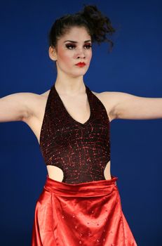 ZRENJANIN, SERBIA, 23rd MARCH 2013: Detail from Serbian Open Dance Competition in Zrenjanin, Serbia. Photo taken on: March 23rd, 2013