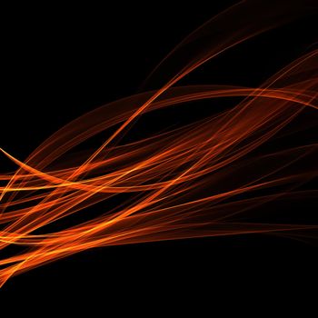 abstract background fiery illusion
