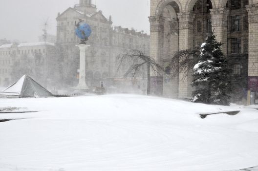 Kiev in the winter