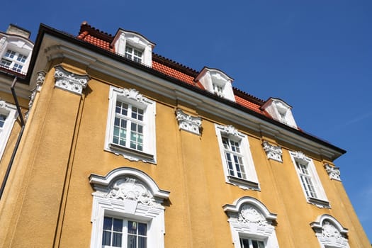 Neo-baroque palace in Kochcice, Poland - converted into a medical rehabilitation facility