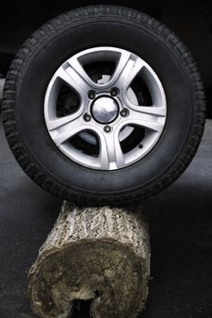 tyre of jeep