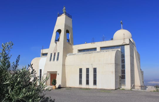 The New Maronite Church in Nazareth , Israel