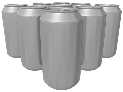 Can set a drink on white background