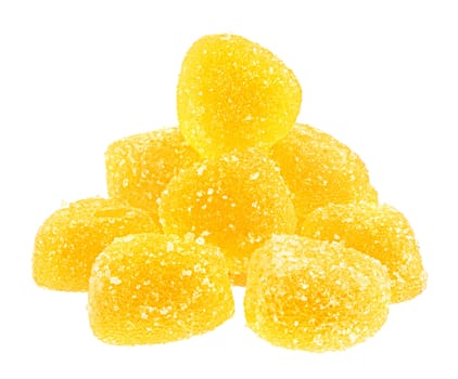 Candy on a white background.