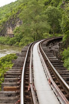 The Death Railway or The Thailand-Burma railway on World War II
