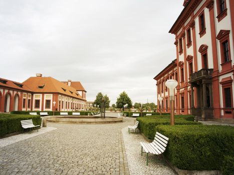 Troja Chateau in The Prague. Czech Republic 