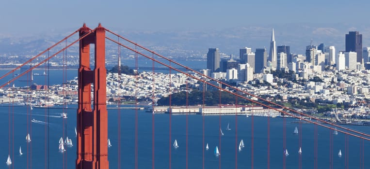 San Francisco Panorama from San Francisco Bay