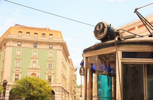 View of the tram, Tramway - Trieste to Opicina