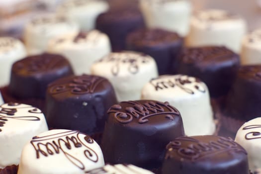 Photo of a lot of Chocolate pastry