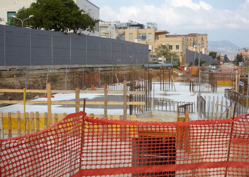 Photo of a construction site
