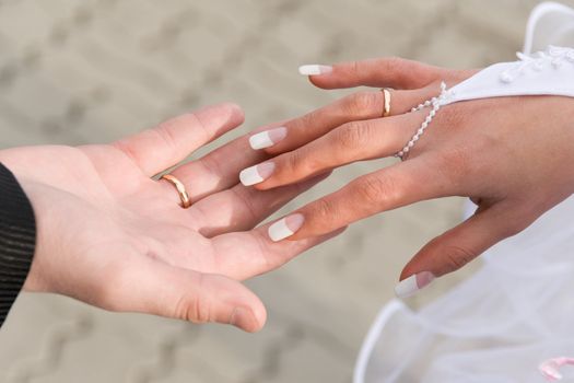 wedding hands