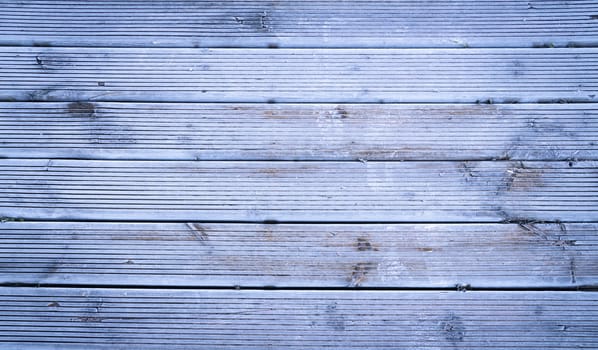 Natural blue wood planks texture background