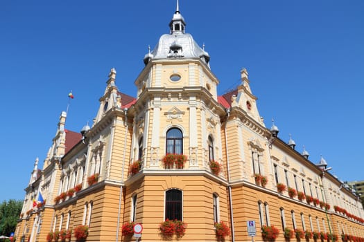 Brasov, town in Transylvania, Romania. City Hall building.