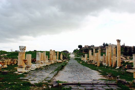 Umm Qais, Gadara City north-west of Jordan