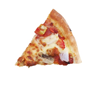 Pizza isolated with white back ground
