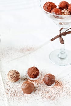 chocolate truffles