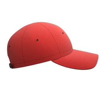 Men's sports cap isolated on white background