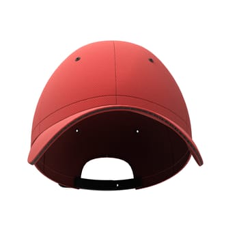 Men's sports cap isolated on white background