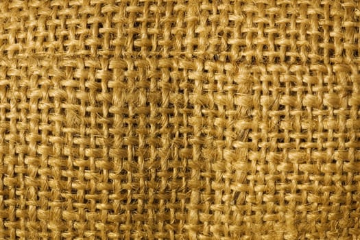 Tight weave burlap shot with a macro lens.