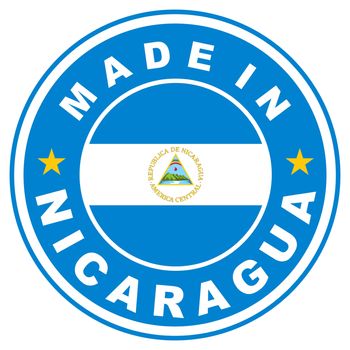 very big size made in nicaragua country label