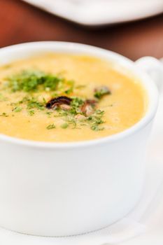 seafood cream soup