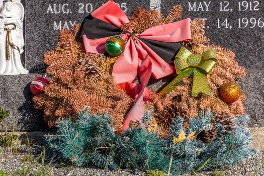 Grave Markers at San Carlos Cemetery.