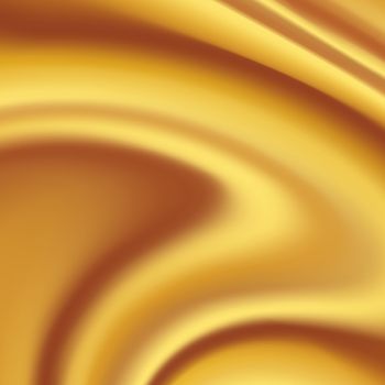 Gold Silk Fabric For Backgrounds