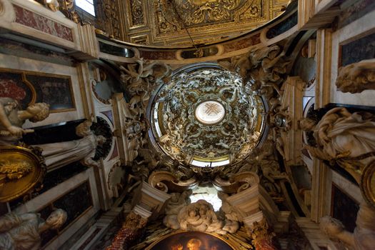 Basilica of Santissima Annunziata in Florence . Italy
