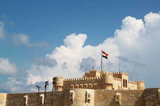 Fort Kvebey in Egypt the city of Alexandria