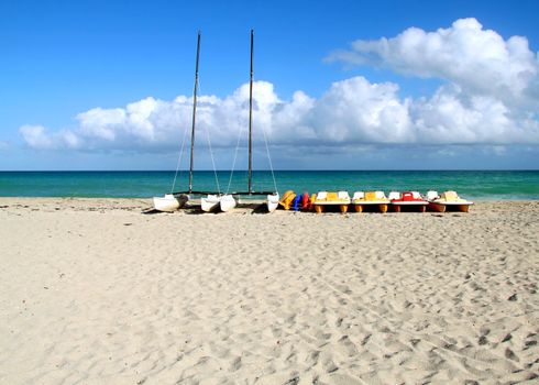 Landscape on the shores of the Atlantic Ocean