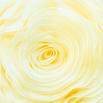 Close up image of rolled fabric suitable as a background image