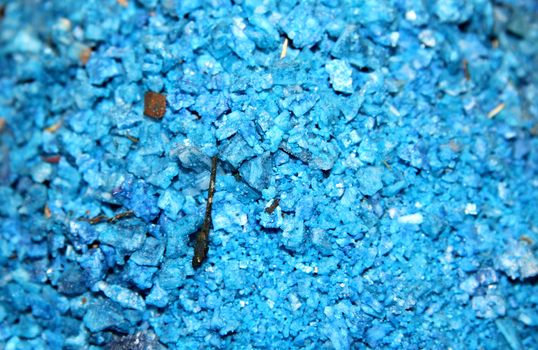 Texture of blue spices, delicious seasoning