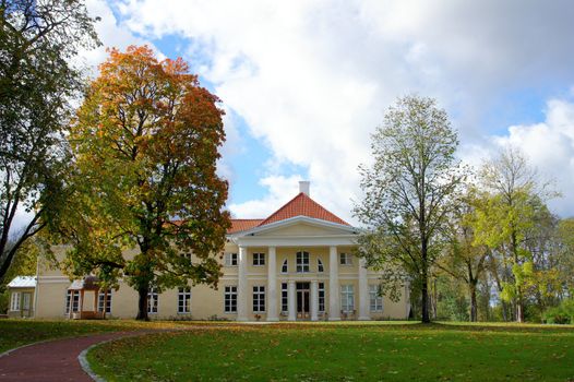 Old manor  in the central  Estonia. Triigi. 1816