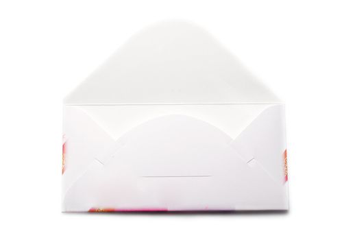 Envelope isolated on white