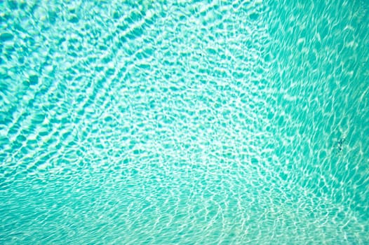 Bright clear blue water as a background image