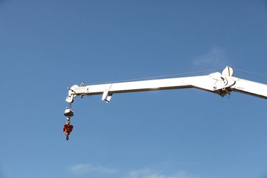 Articulated crane arm