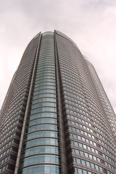 skyscraper of business offices