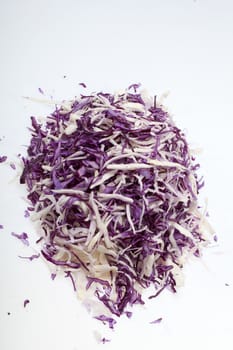 White and Red  Cabbage