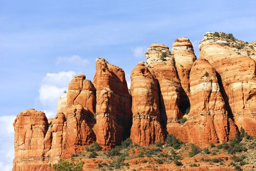 famous wilderness landscape near Sedona, USA