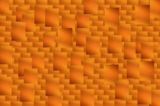 Abstract orange brown  mosaic background or wallpaper pattern