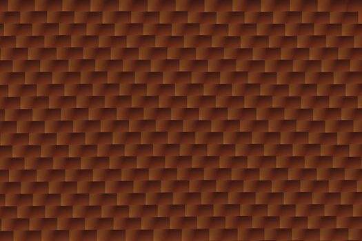 Abstract brown  mosaic background or wallpaper pattern