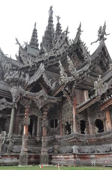 Sanctuary of Truth in Pattaya, Thailand