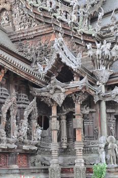 Sanctuary of Truth in Pattaya, Thailand