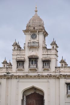 Chowmahalla Palace in Hyderabad in Andhra Pradesh, India