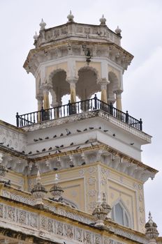 Chowmahalla Palace in Hyderabad in Andhra Pradesh, India