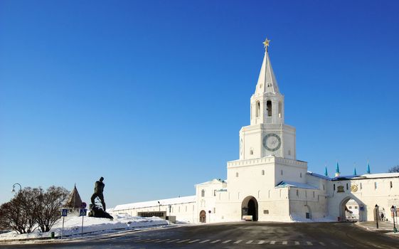 Spasskaya (Saviour) Tower of Kazan Kremlin, tatarstan, Russia
