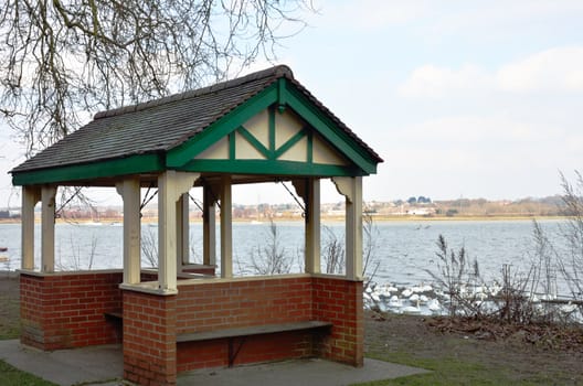 Shelter by River at Mistley