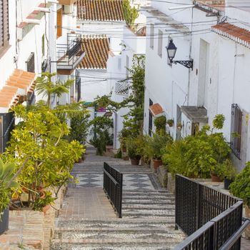 Street in Salobrena, Andalusia, Spain